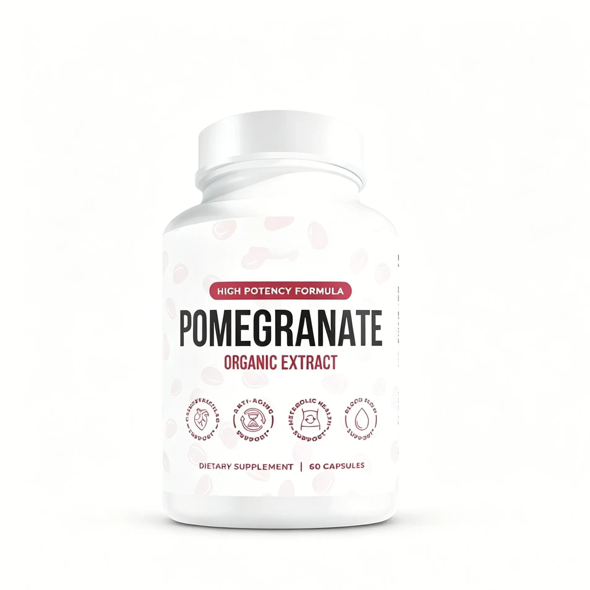 Organic Pomegranate Extract Capsules