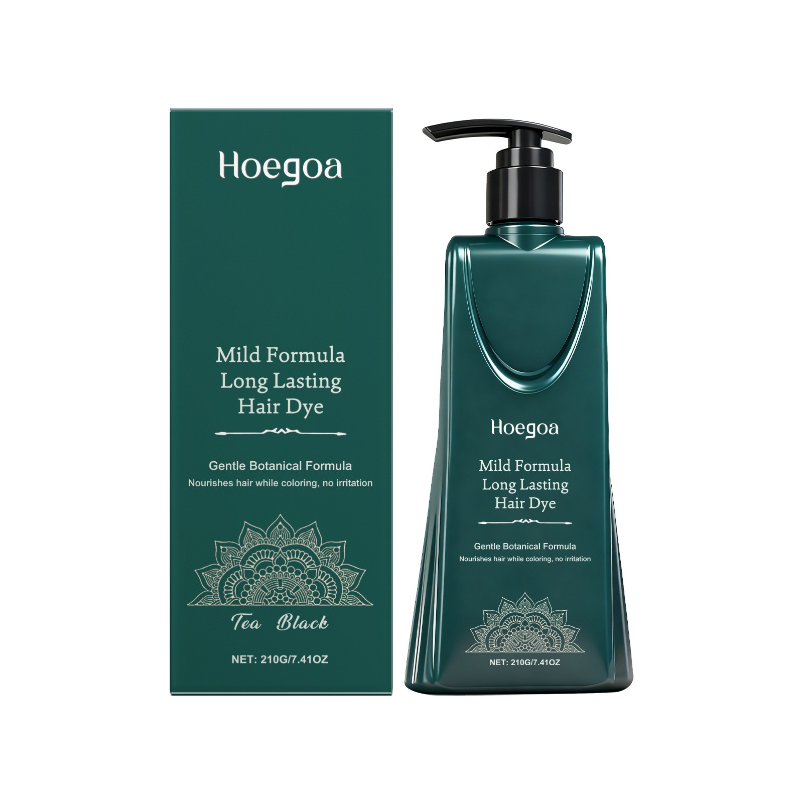 Mild Formula Long Lasting Hair Dye Set