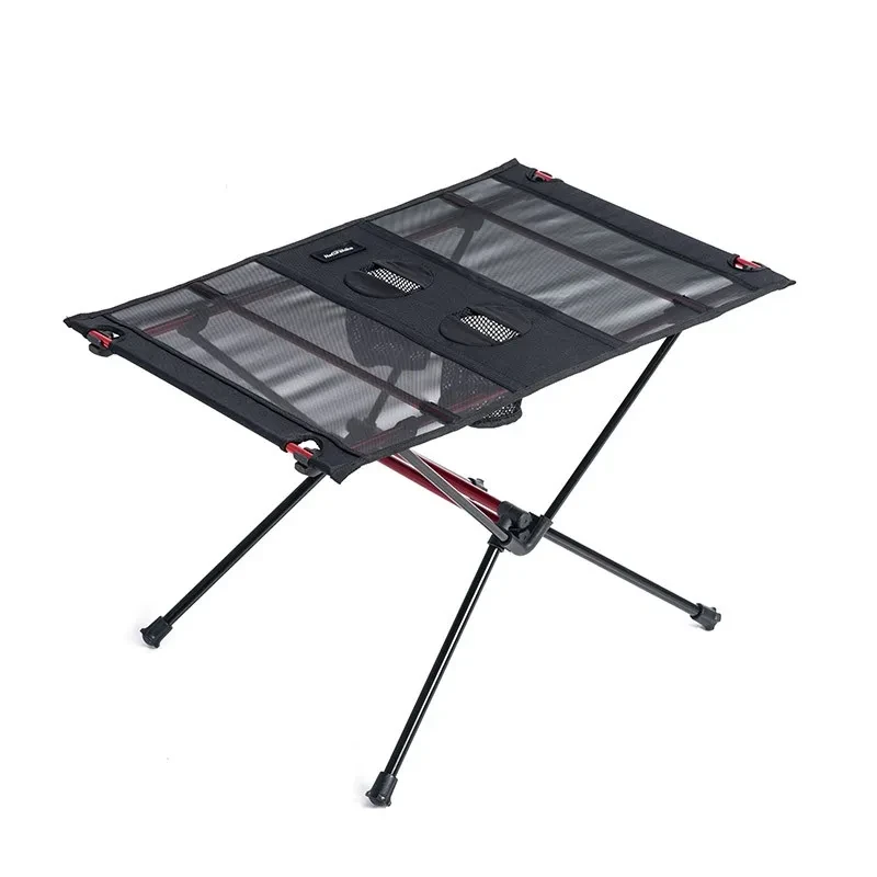 Folding Camping Table with Cupholders