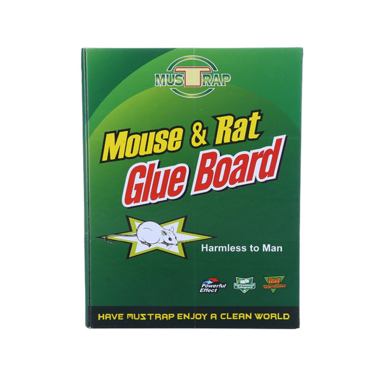 Mouse & Rat Glue Paper, Non-Toxic, Harmless to Human, Pest Control Mouse Trap