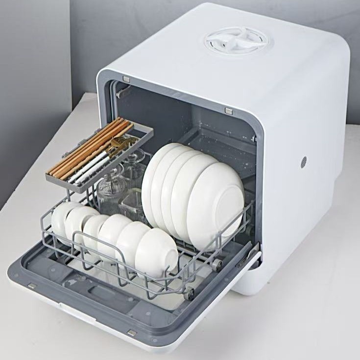 5-in-1 Portable Dishwasher: Wash, Dry, Store & Baby Care Mode