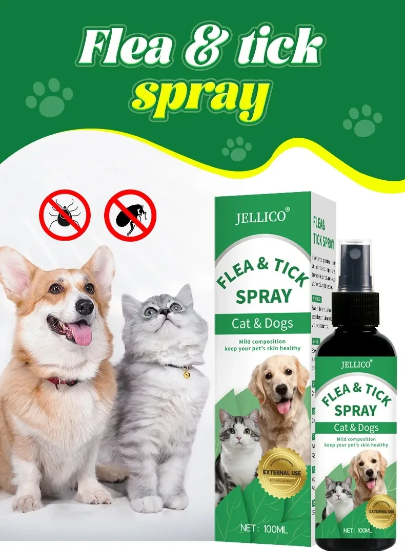 Flea & Tick Spray for Pets