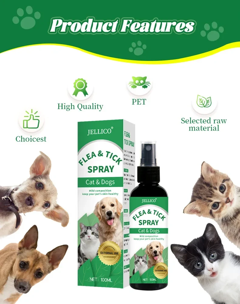 Flea & Tick Spray for Pets