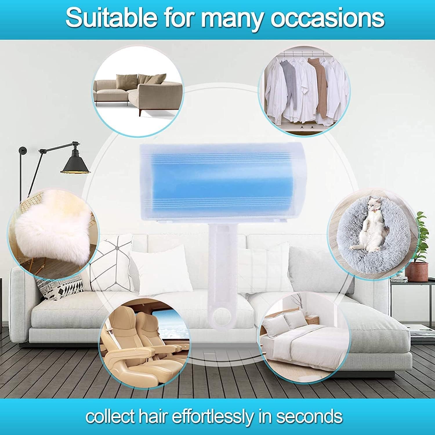 Washable Pets Hair Remover
