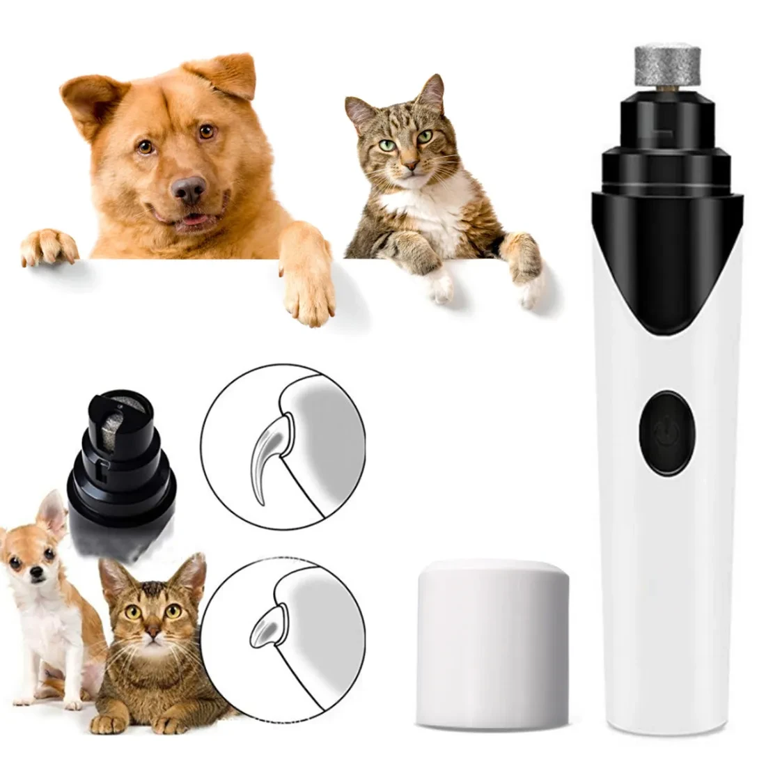 Electric Nail Grinder for Pets