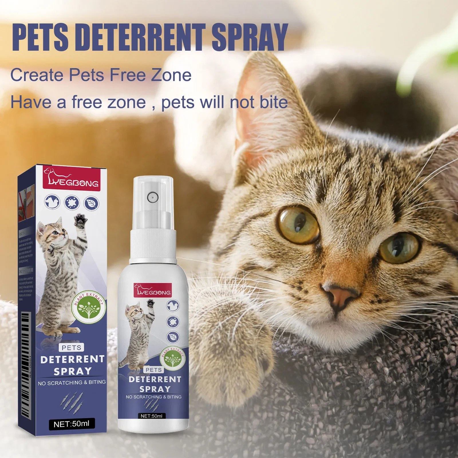 Pets Deterrent Spray