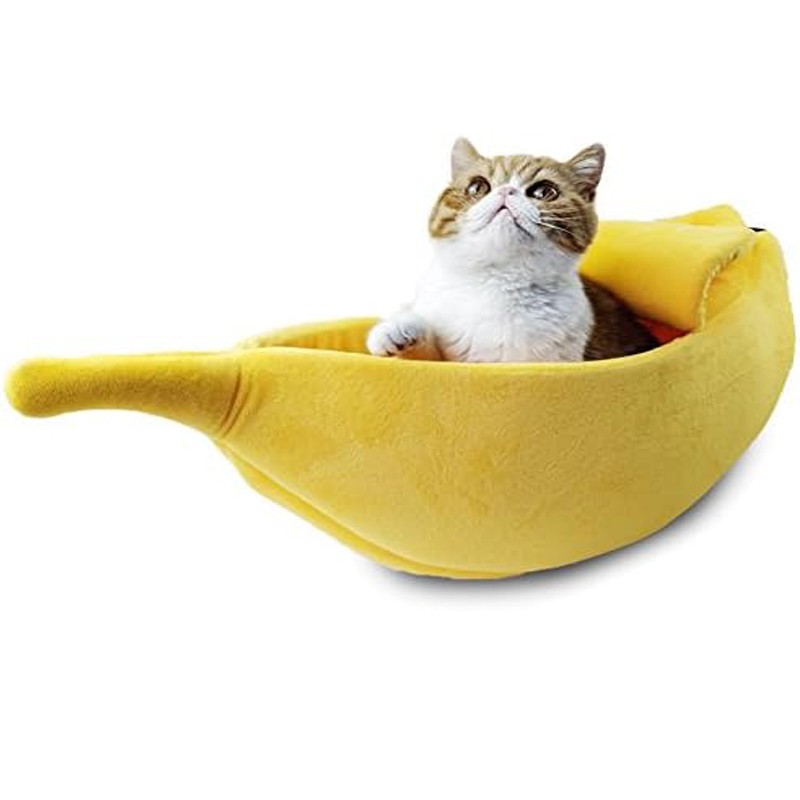Cat Banana Bed