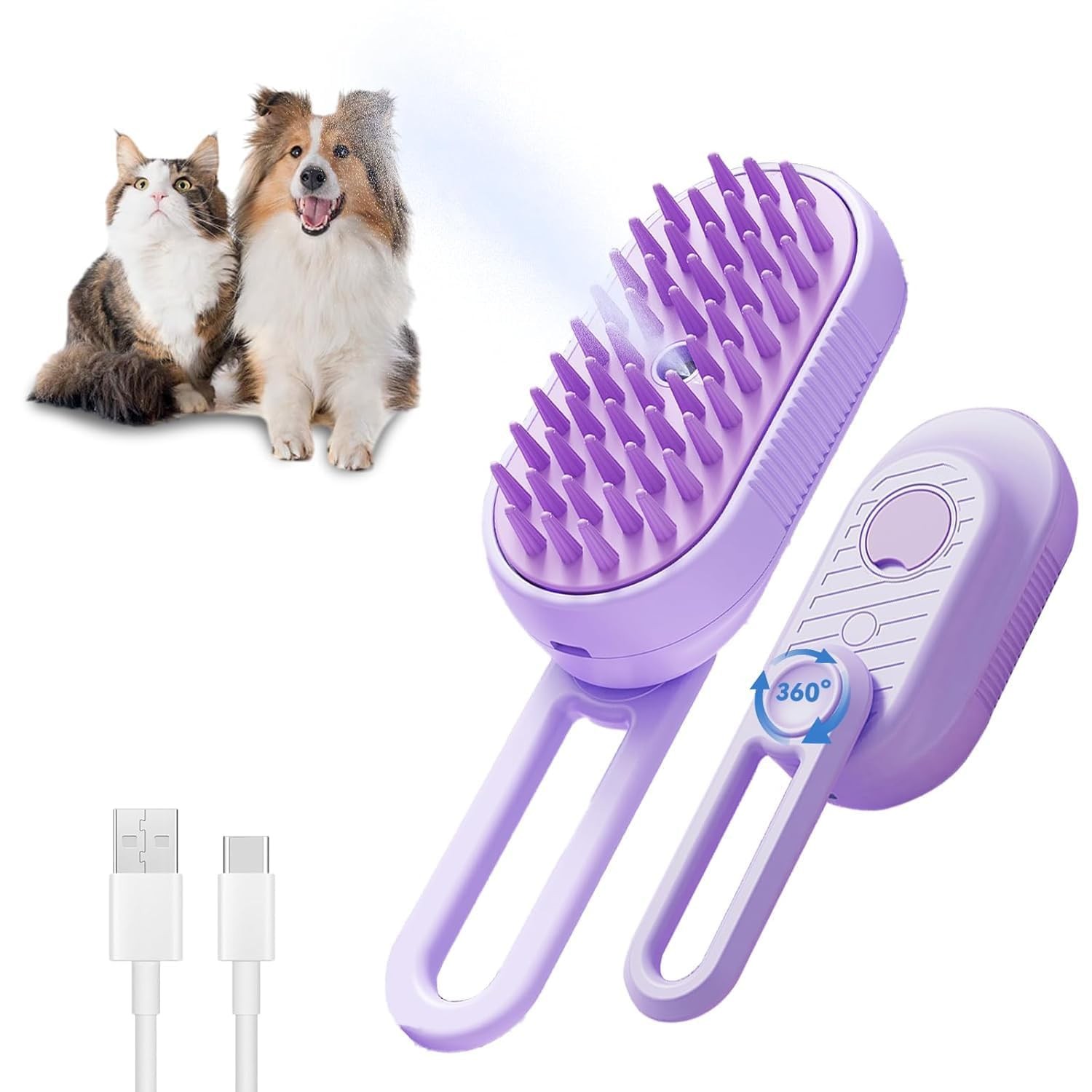 Quick & Easy Pet Hair Remover Comb