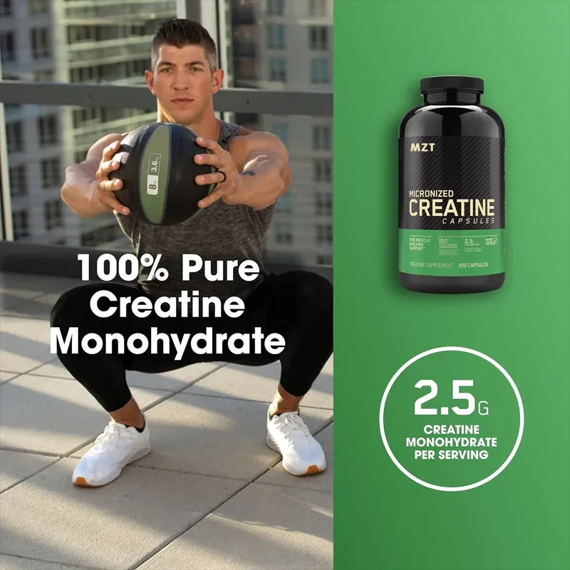Micronized Creatine Capsules