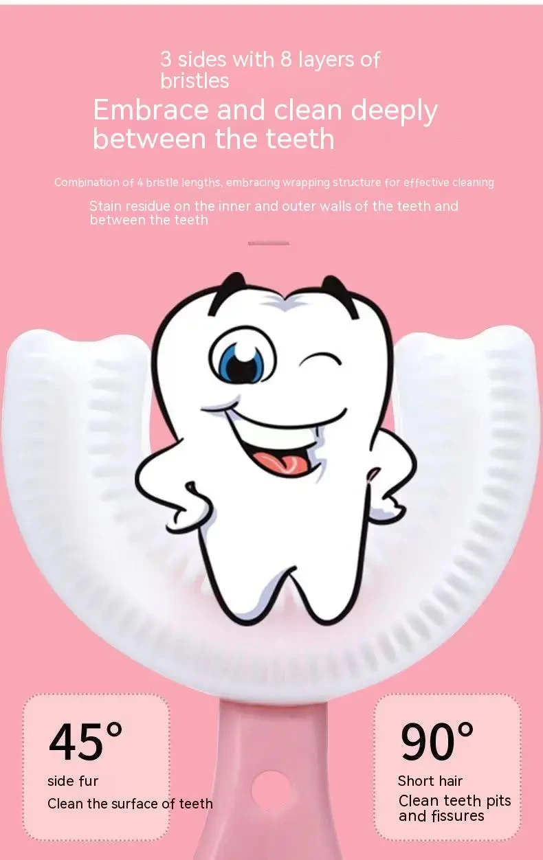 Kids U-Shaped Toothbrush