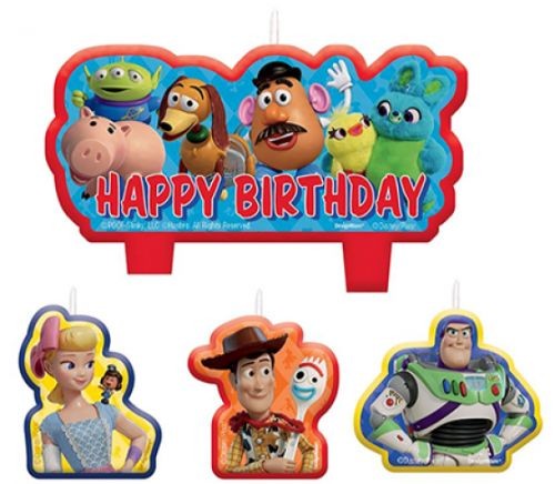 Toy Story 4 Birthday Candle Set