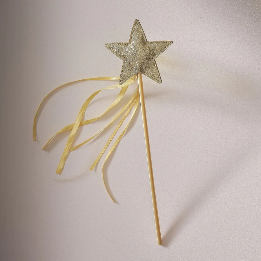 Fairy Wand - Fancy Dress Gold Star