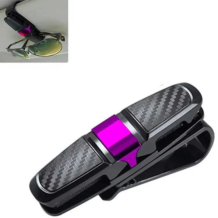 Car sun visor sunglasses clip