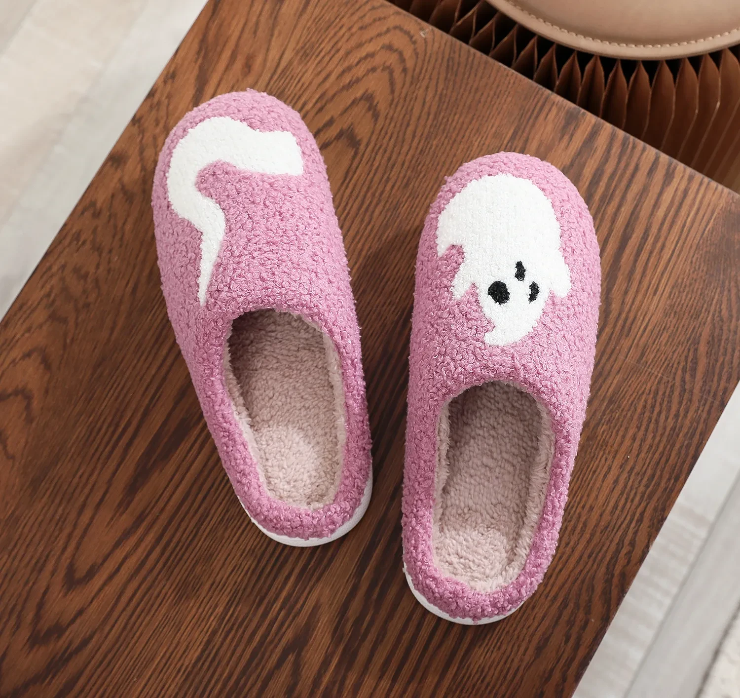 Halloween Ghost Home Cute Cartoon Household Cotton Slippers