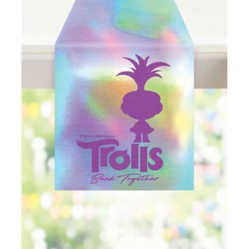 Trolls 3 Band Together Fabric Table Runner