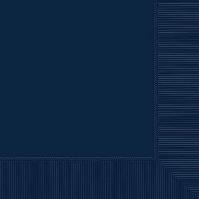Lunch Napkins 50 Pack 2 Ply Navy - (Pack of 50)
