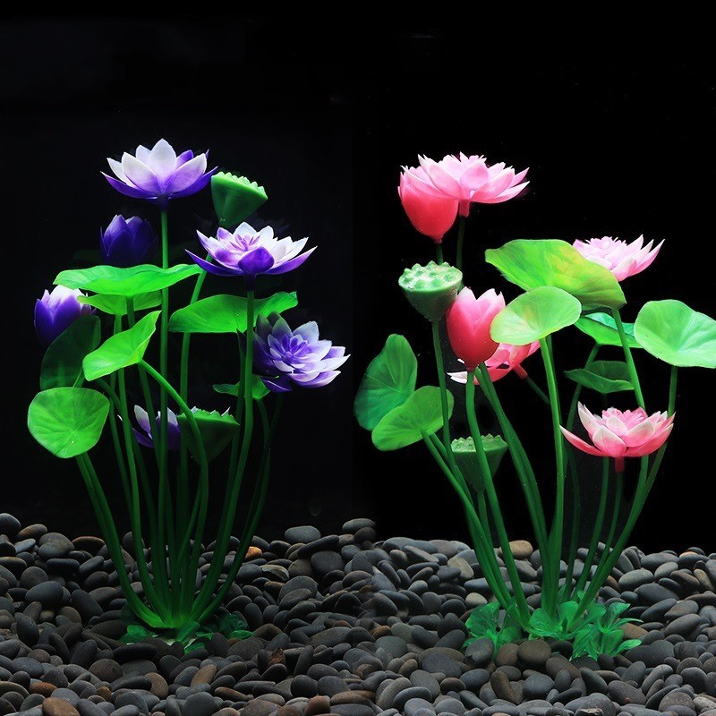 Aquarium Artificial Lotus