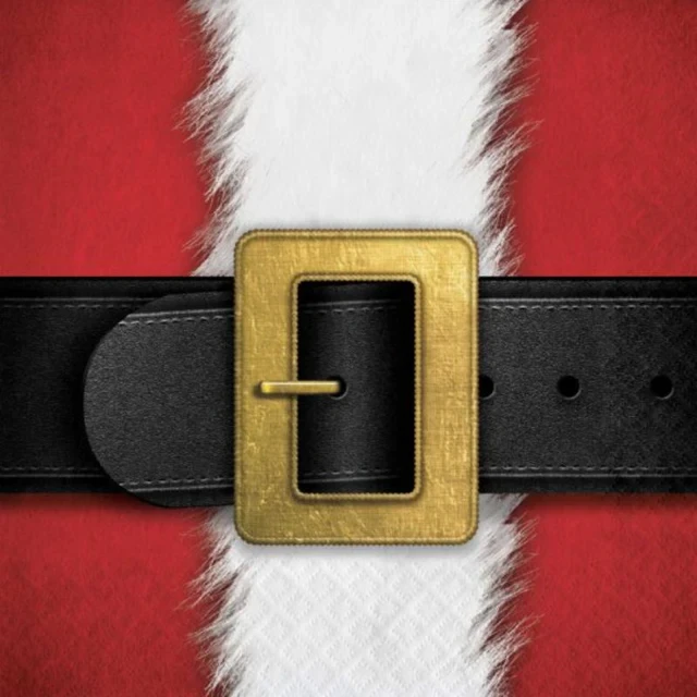 Santa's Suit Lunch Napkins - Pack of 16