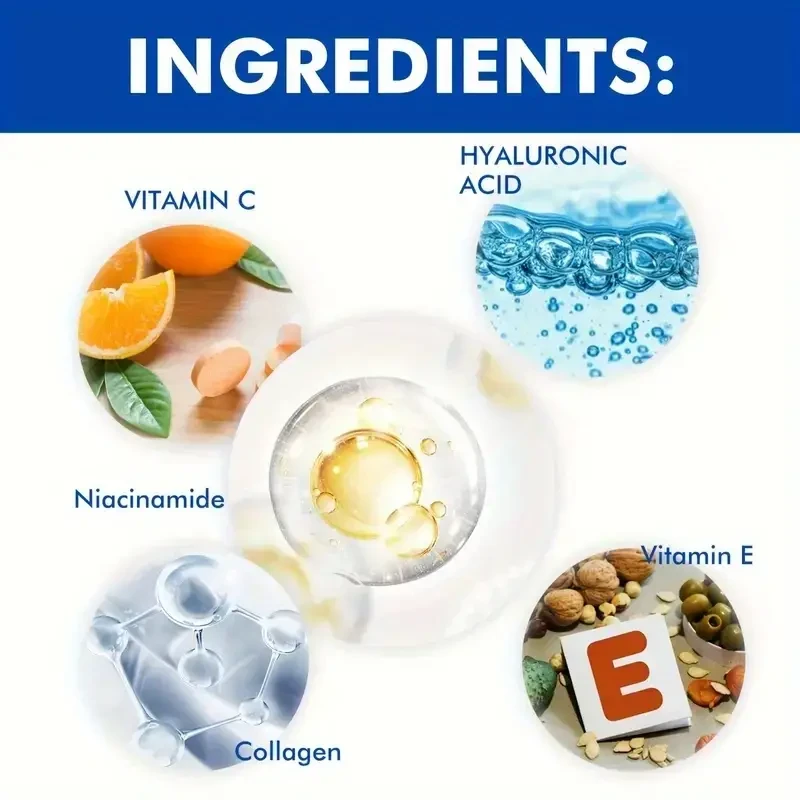 Unscented Firming Facial Serum with Collagen,