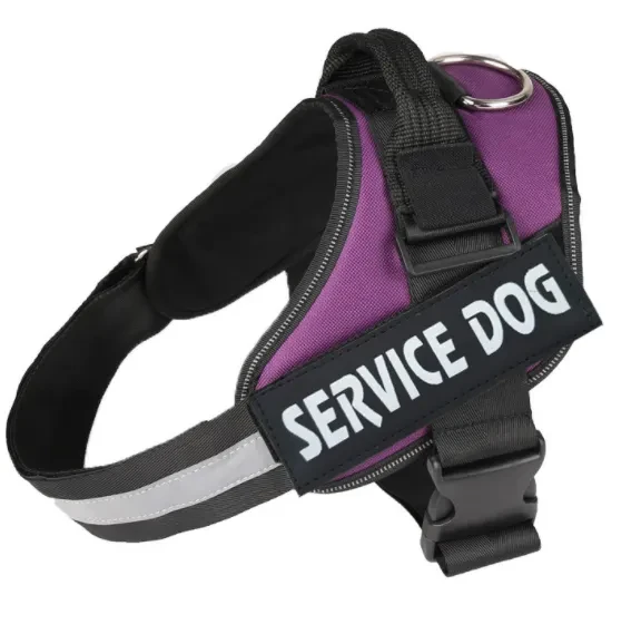 Personalized Dog Harness NO PULL Reflective Breathable Adjustable Pet Harness Vest For Small Large Dog Custom Patch Pet Supplies