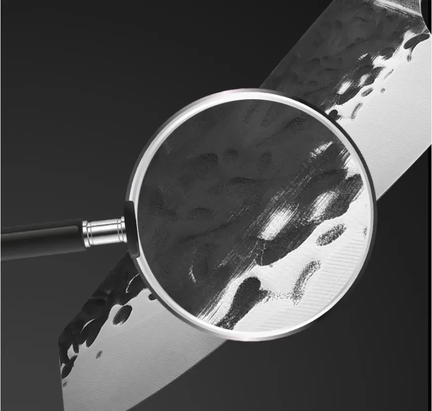 Stainless steel hand forged knife