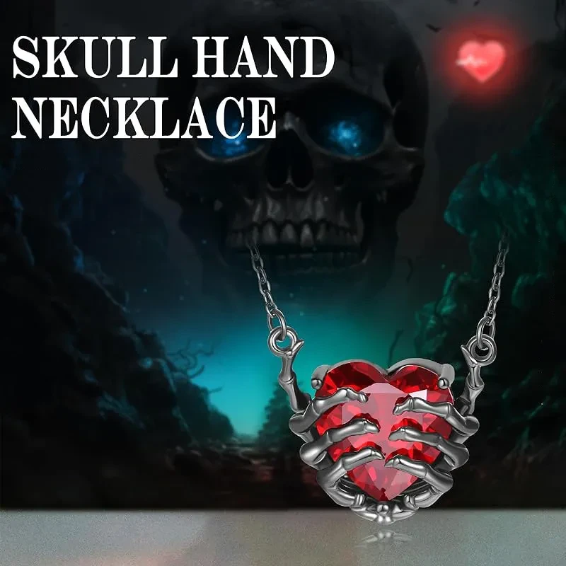 Ghost Claw Pendant Necklace