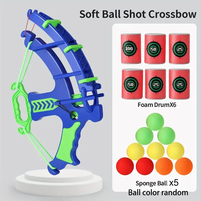 Soft Bullet Target Practice Toy for Boys - Educational Shooting Practice Toy with Soft Bullets, Ideal Halloween and Christmas Gift