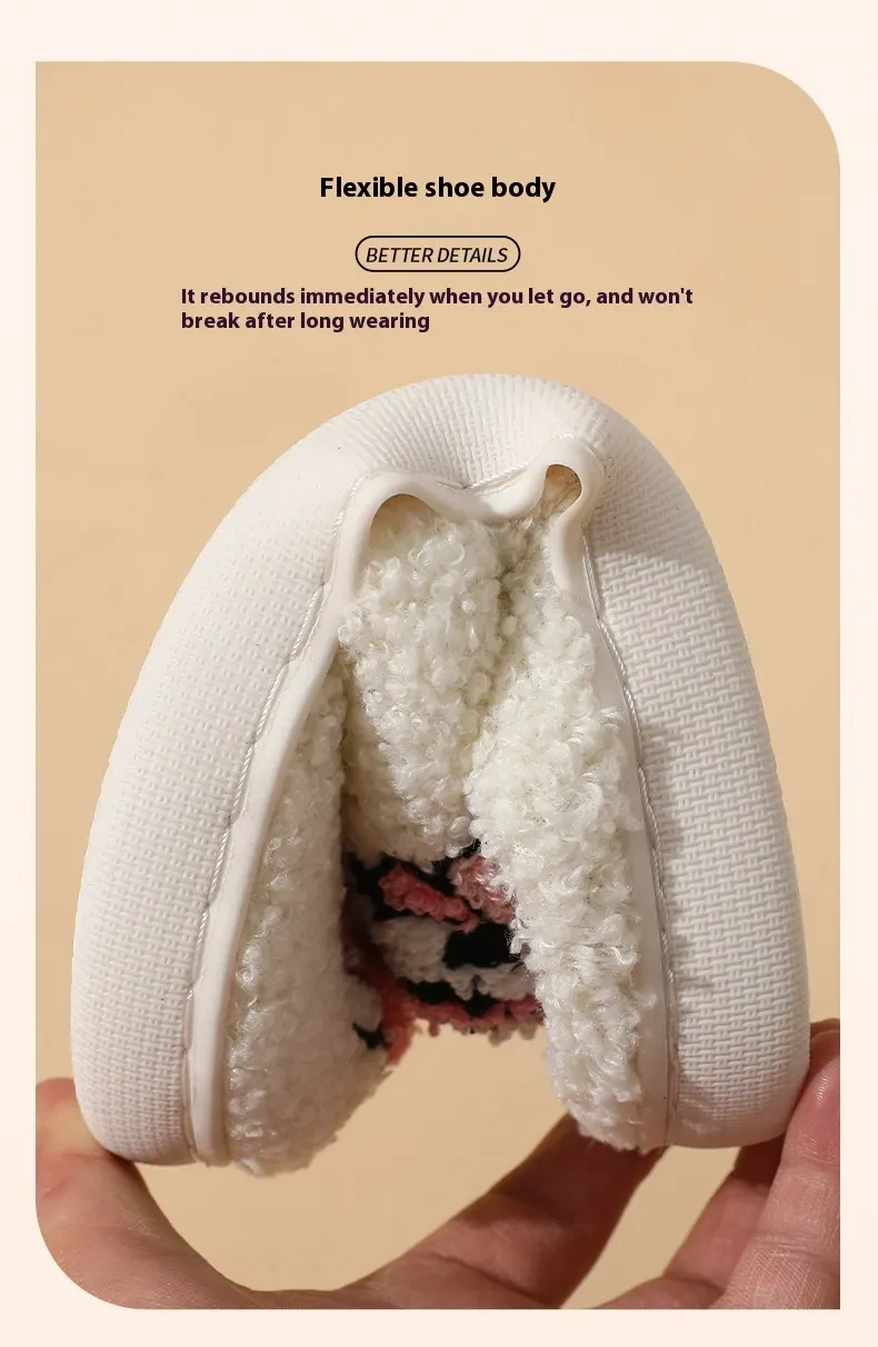 Comfortable Home Cute CartoonCotton Slippers