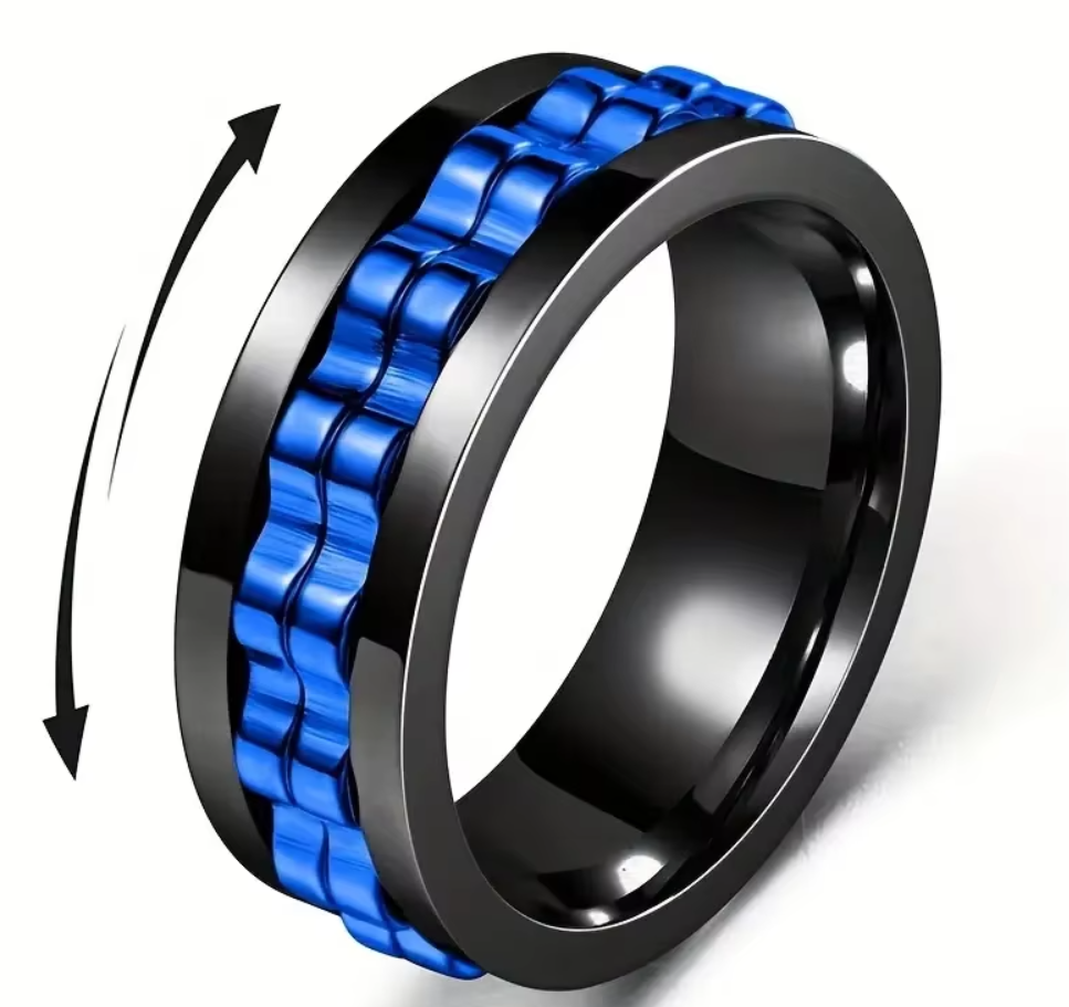 Anti Stress Stainless Steel Ring