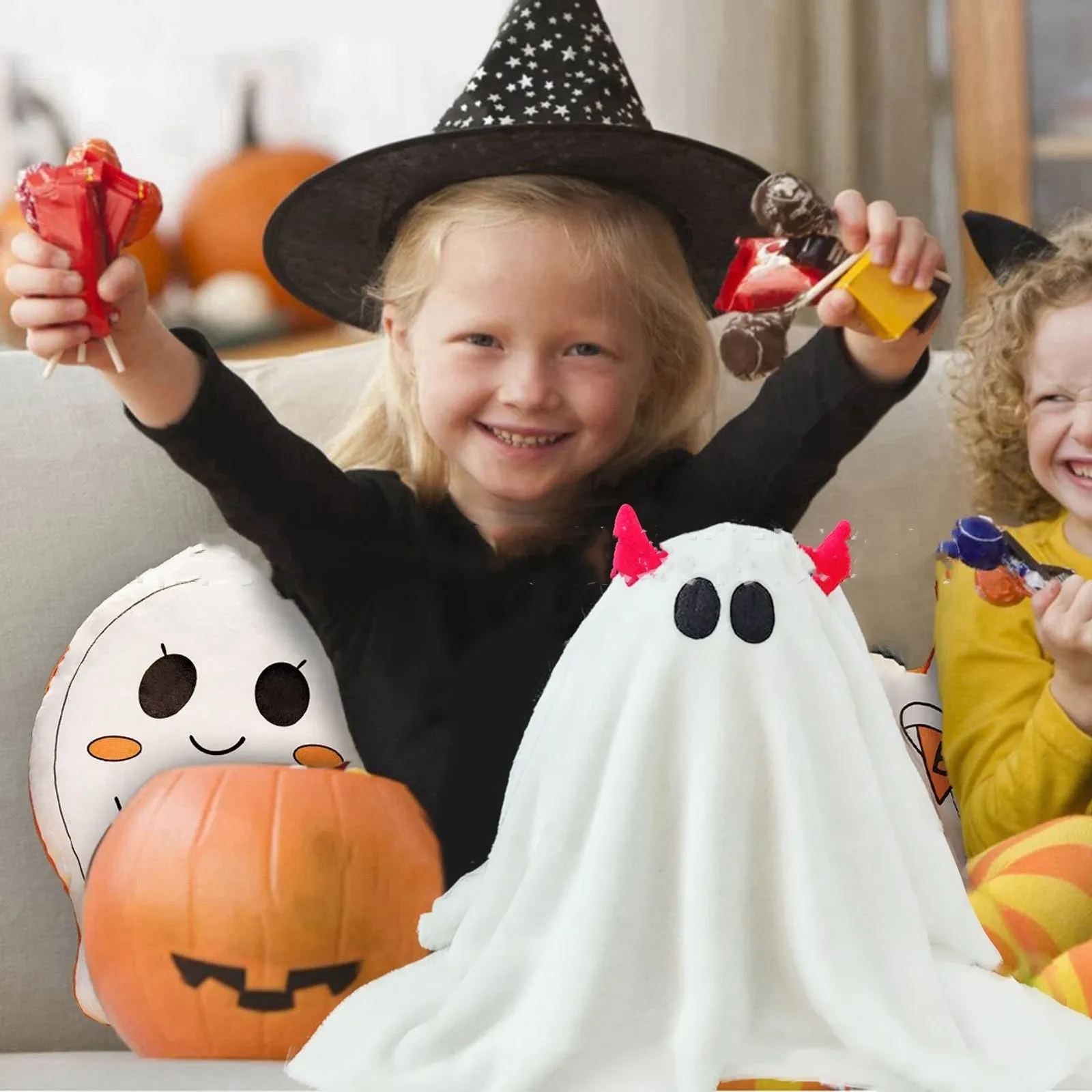 GHOST WISH PUMPKIN GHOST Plush Toy