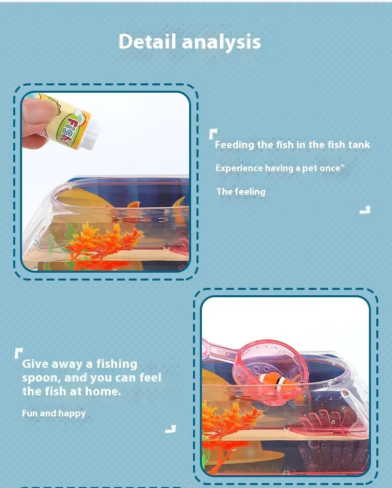 Happy Aquarium Mini Educational Toys