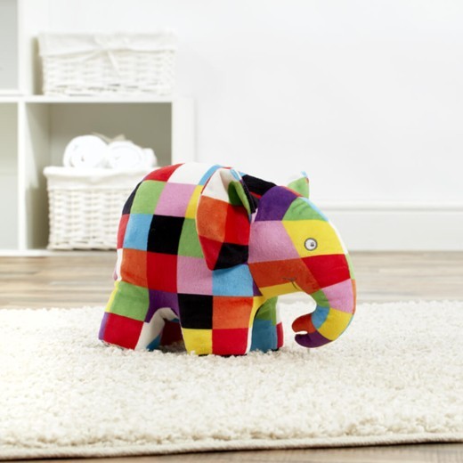 ELMER THE PATCHWORK ELEPHANT SOFT TOY