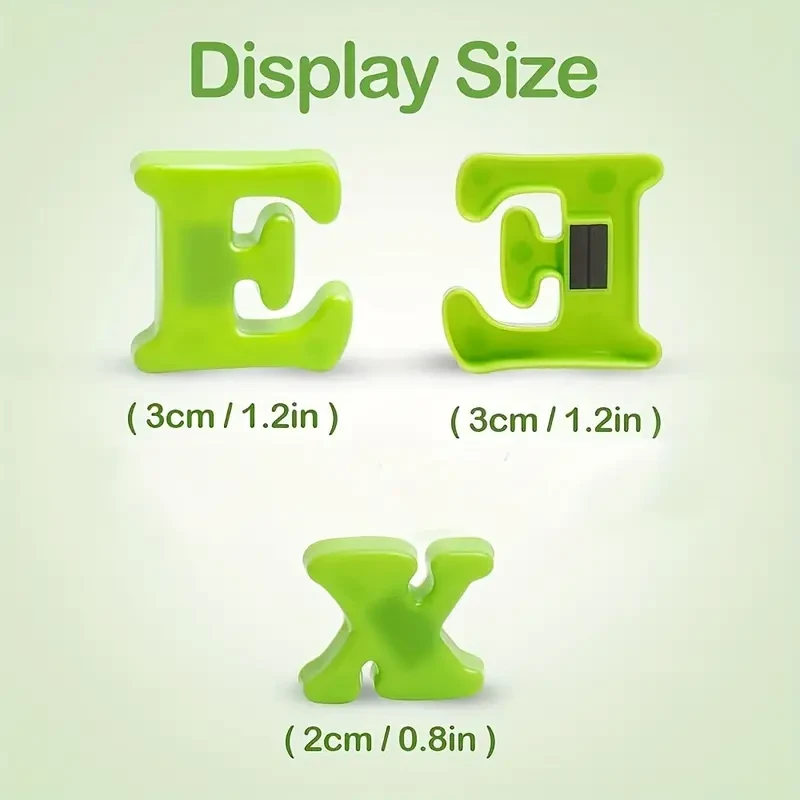 Magnetic Alphabet & Number Set - Educational Refrigerator Stickers