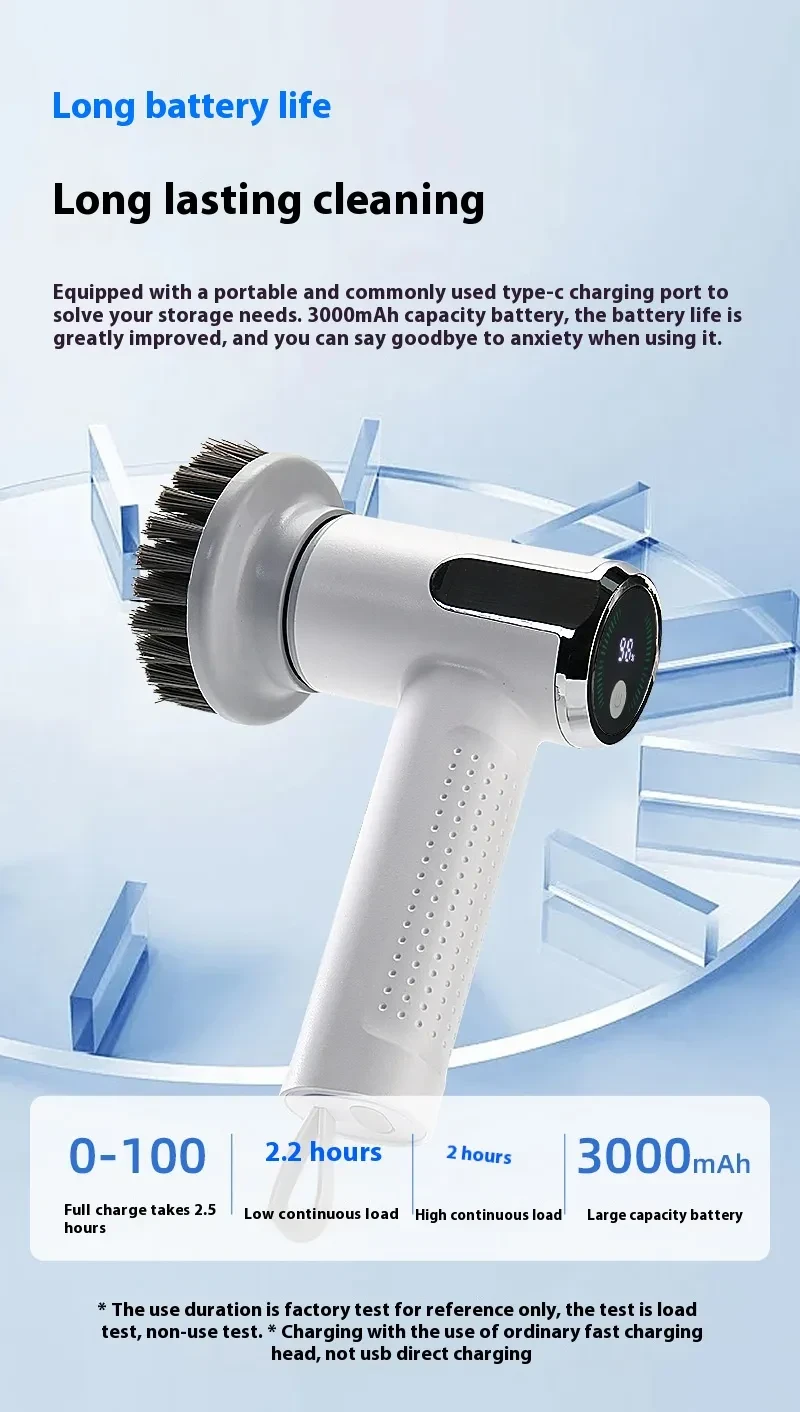 Smart Display Electric Cleaning Brush