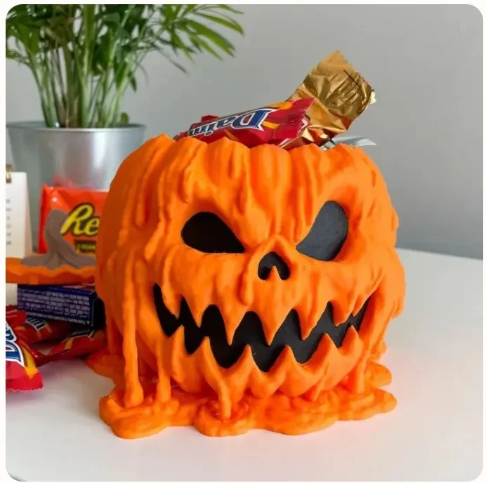 Halloween Pumpkin Candy Bowl