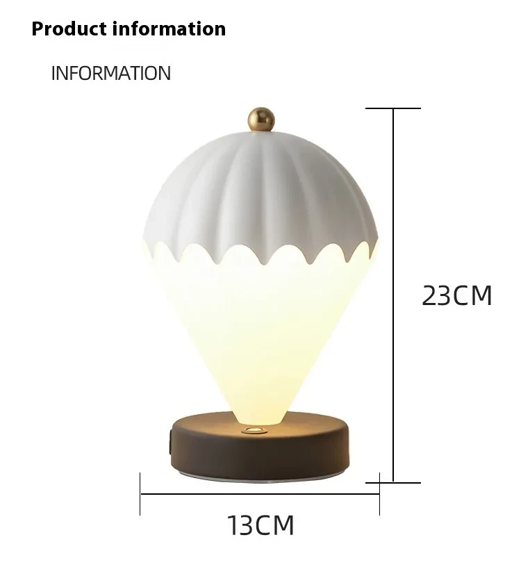 Hot Air Balloon Light Bedroom Bedside Decoration