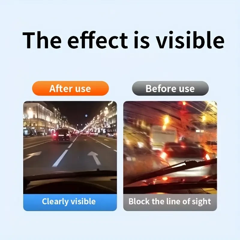 Windshield Cleaner & Oil Film Remover - Streak-Free Glass Cleaner