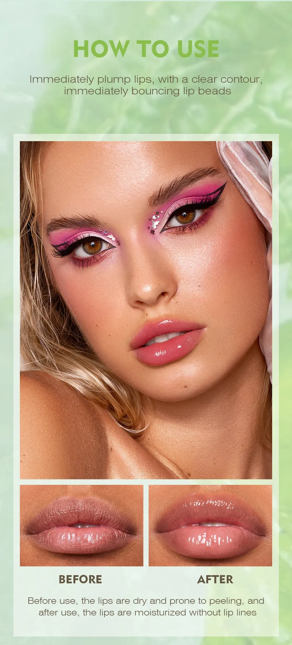 Mint Cool And Transparent Lip Oil