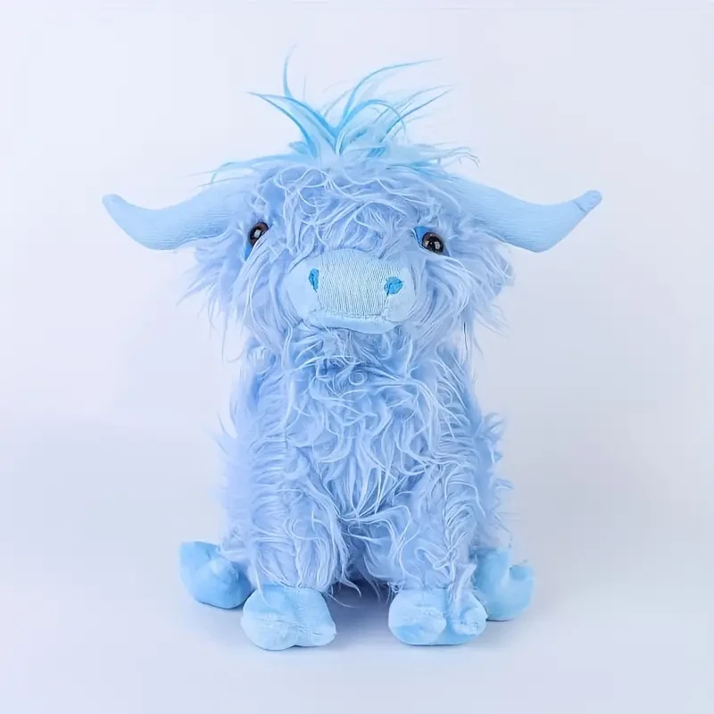 27cm Cute Highland Cattle Plush Toy