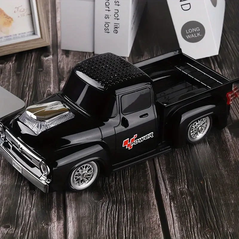 Old Pickup Truck Alloy Speaker - High Fidelity Stereo Outdoor Music Player