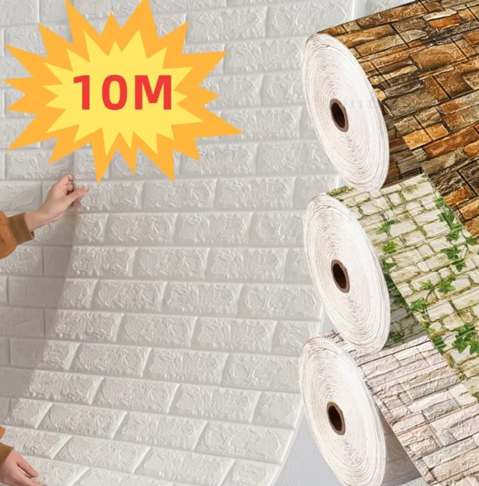 70cmx1/5/10m 3D Wallpaper Decoration