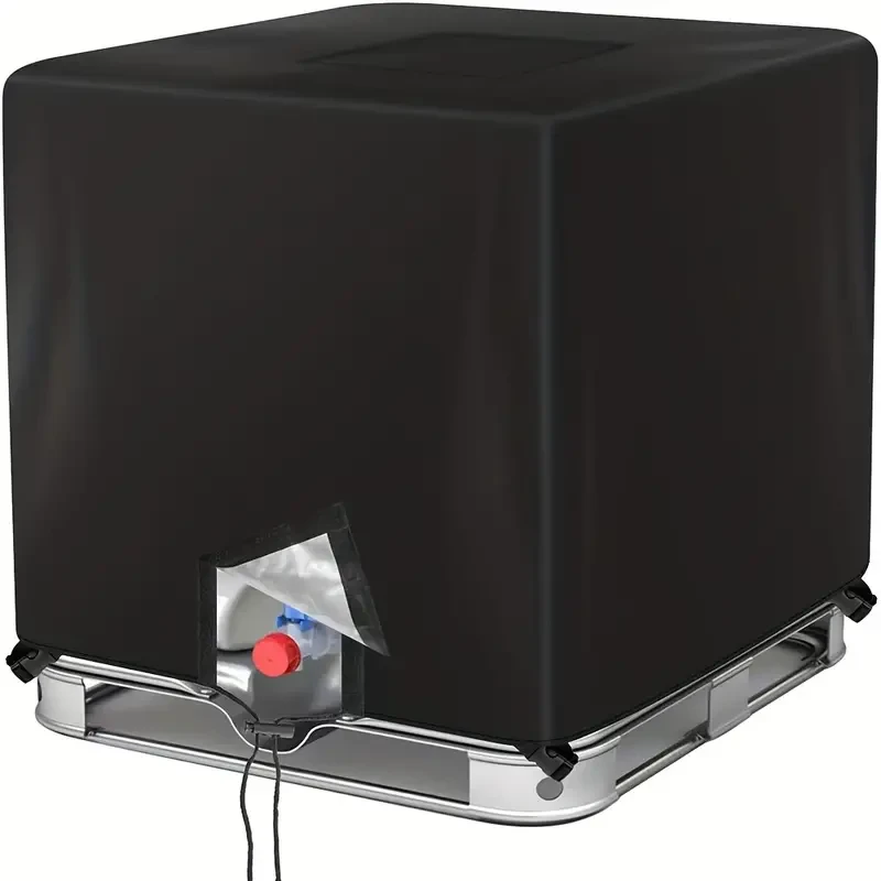 1pc, Container Cover Sun Protective Hood Waterproof Dustproof Protective Cover Water Tank Cover For Protection Cover For 1000L Container