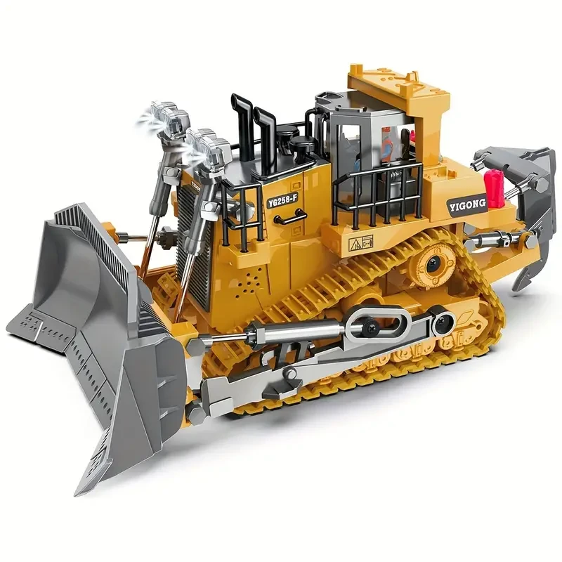 9-Channel Remote Control Bulldozer Toy
