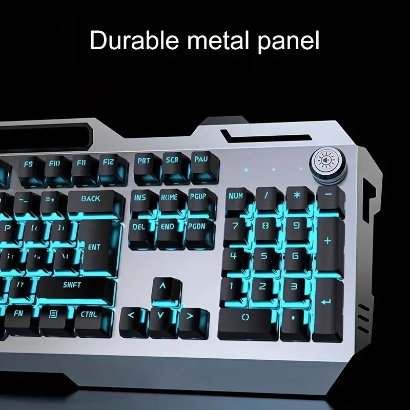 Pioneer GX810 Gaming Keyboard - 17.7-inch Durable Metal Panel