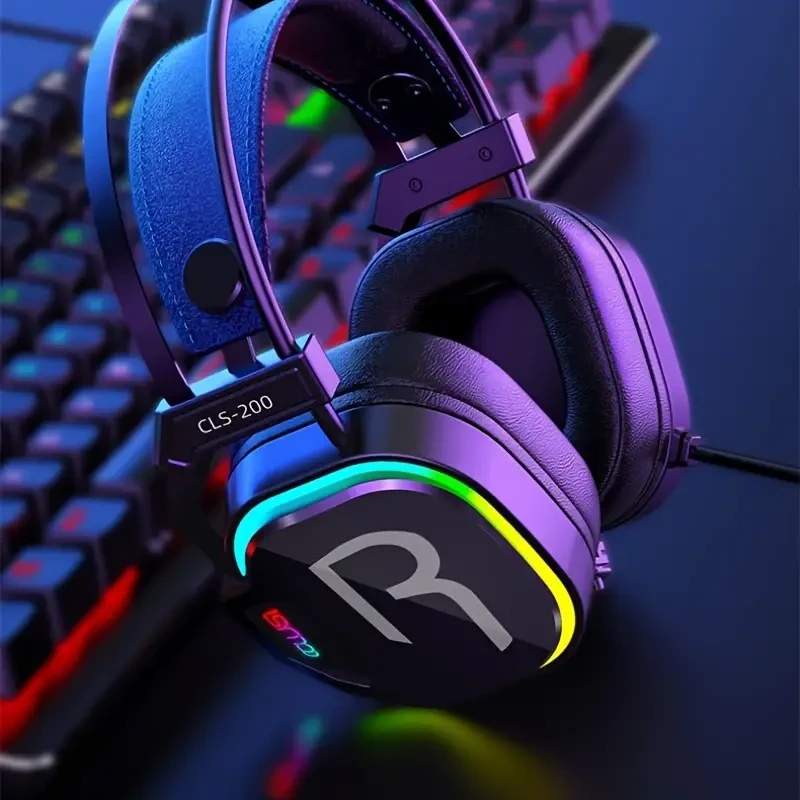 COLUSI CLS-200 RGB Gaming Headset - 360 Microphone