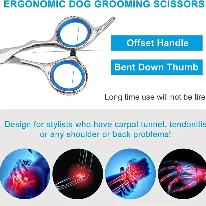 Pet Grooming Scissors Set