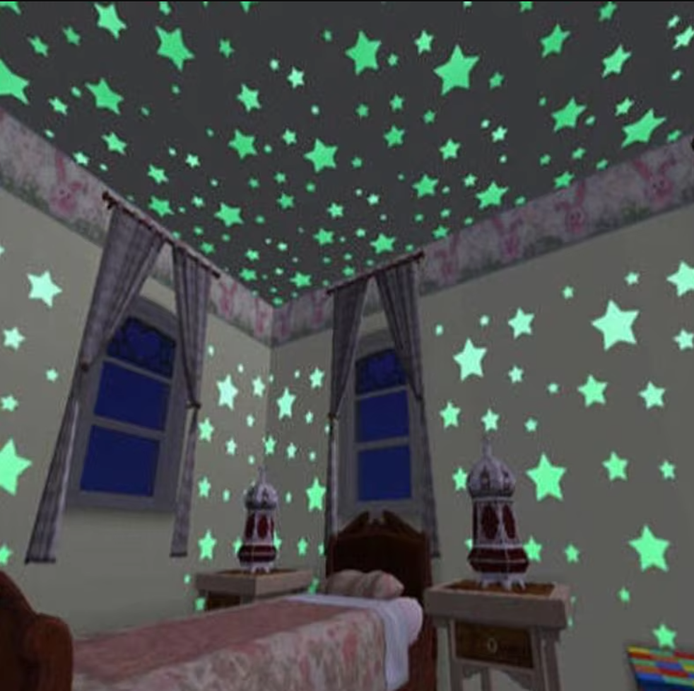 50 pcs Luminous Fluorescent