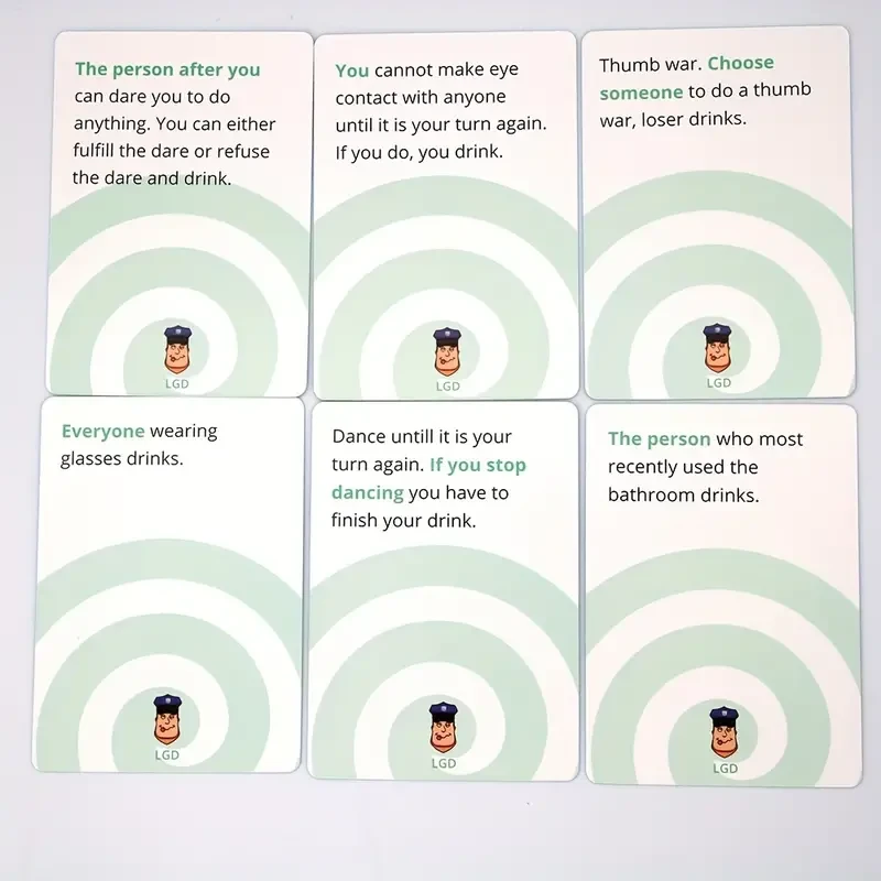 Lets Get Tipsy! Drunk Cards Game