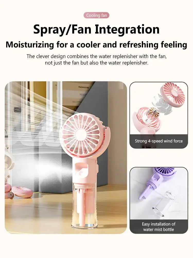 Portable Handheld Spray Fan