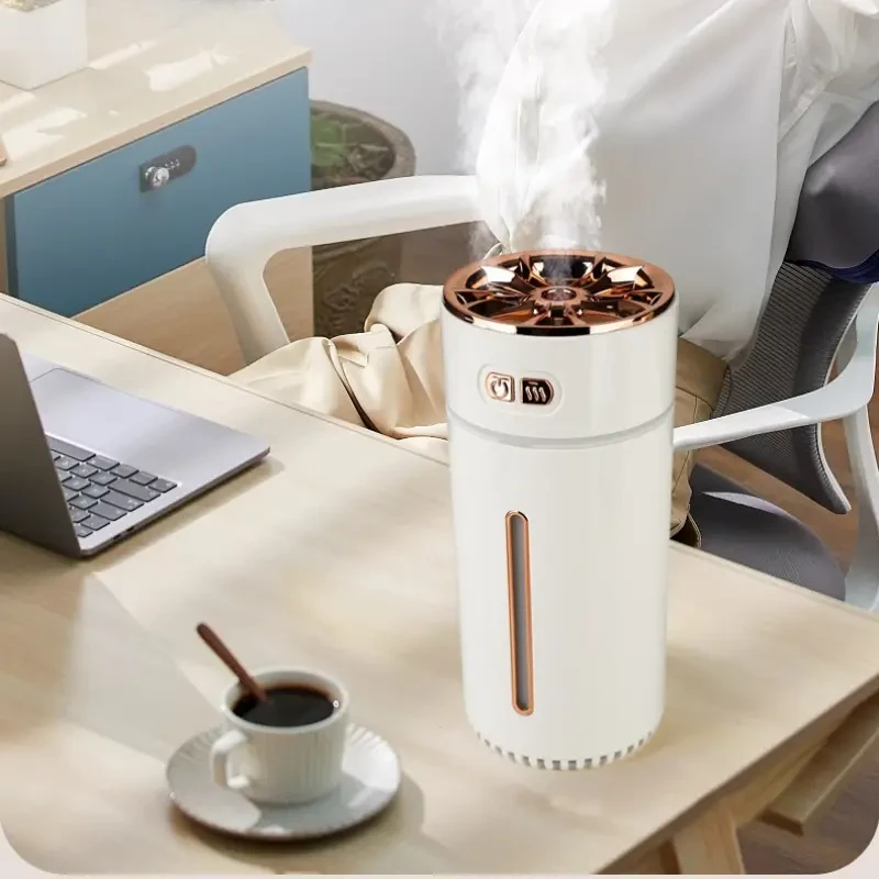 300ml Mini Car Air Humidifier with Colorful LED Light